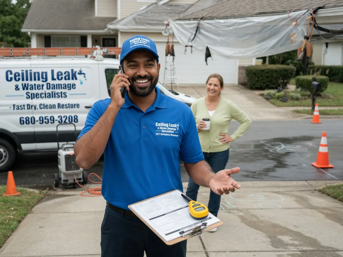 Ceiling Leak Cleanup Barksdale Afb, LA FAQs